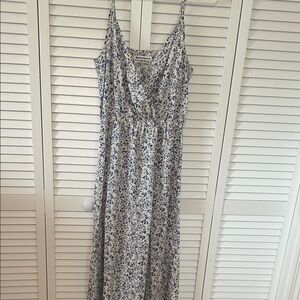 Reformation Blue and White Floral Maxi Dress
